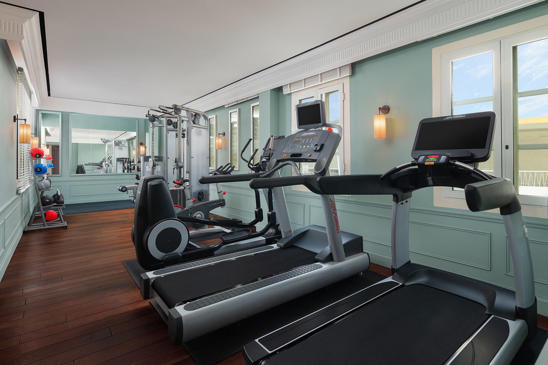 Maxwell Reserve fitness centre